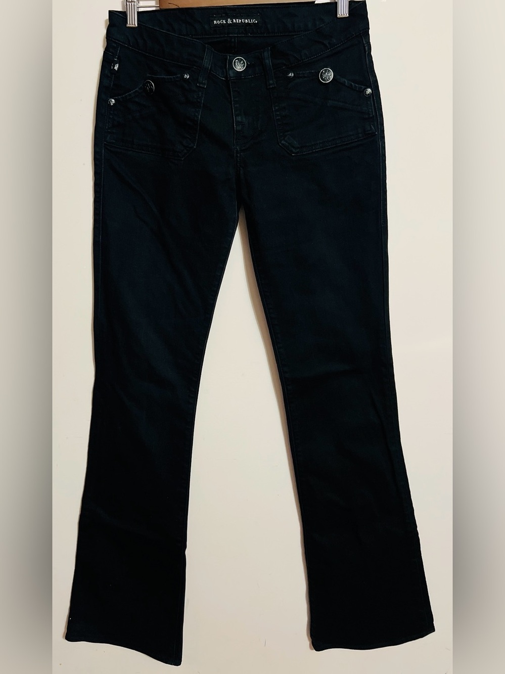 Rock & Republic Black Bootcut Jeans